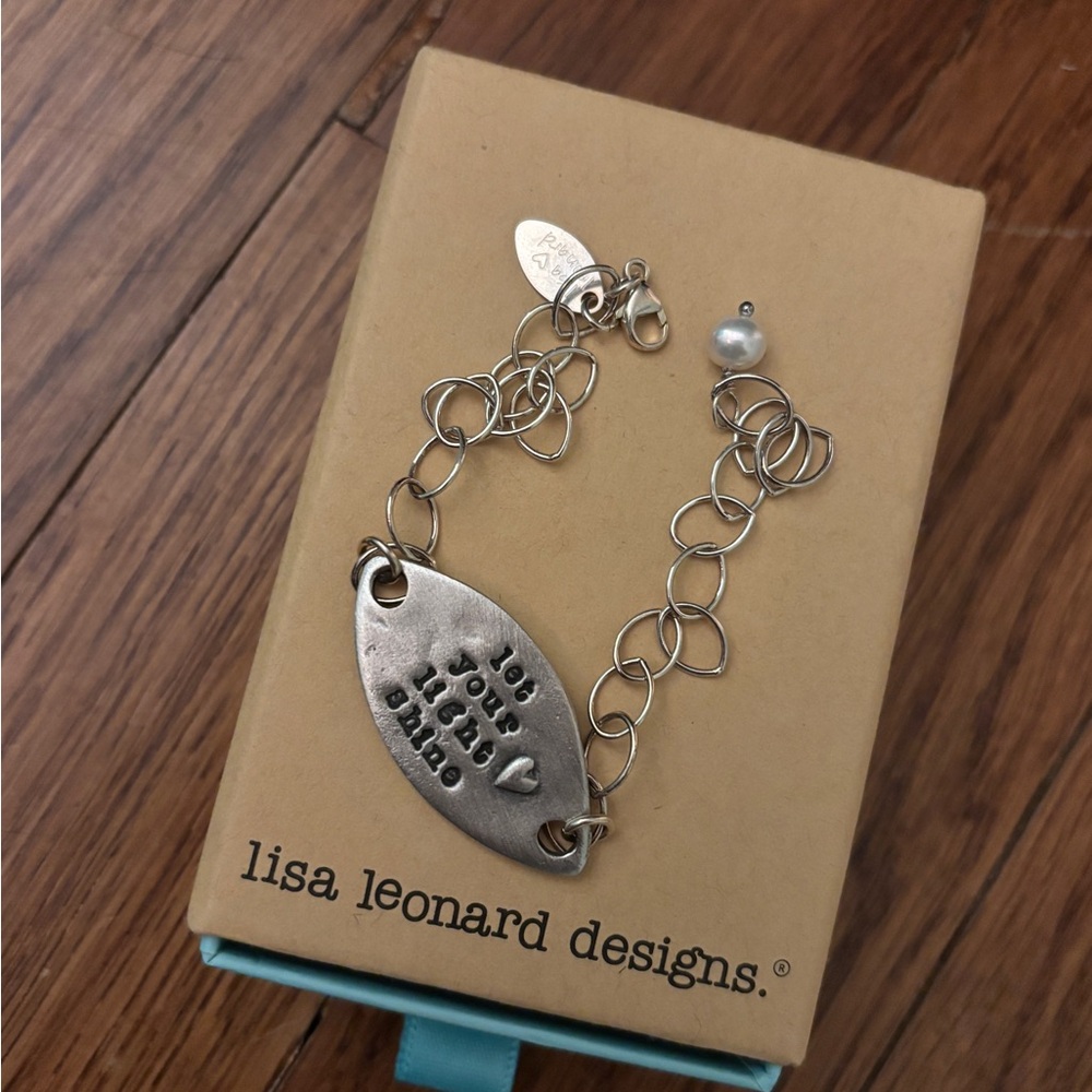 Lisa Leonard Designs Silver Heart Bracelet